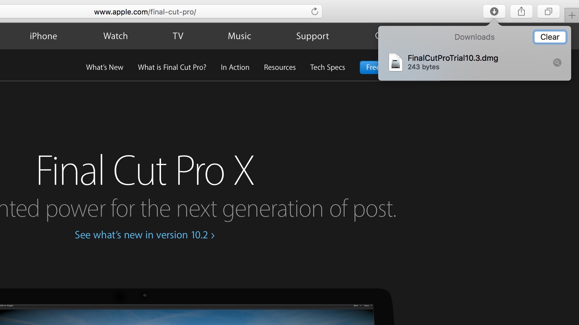 Final Cut Pro 7.0.3 Update Download